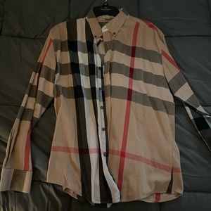 Burberry Button Up Down shirt
